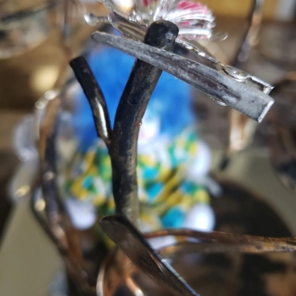 Butterfly moving wings hair clip 90's - Picture 3 of 3